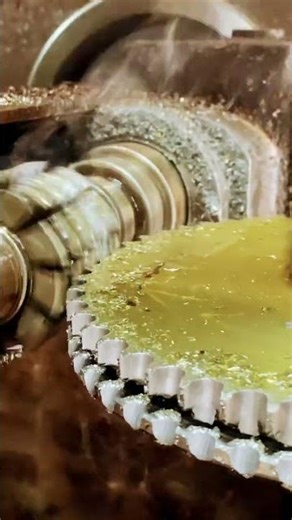 chain wheel 52 th cutting in hobbing machine …json emterprises #vlog #turningtool