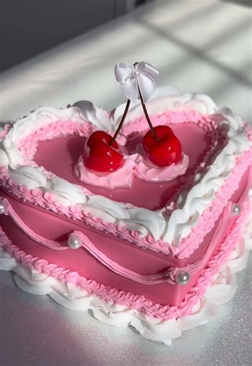 Valentine's Day 3D Heart Cake Tutorial