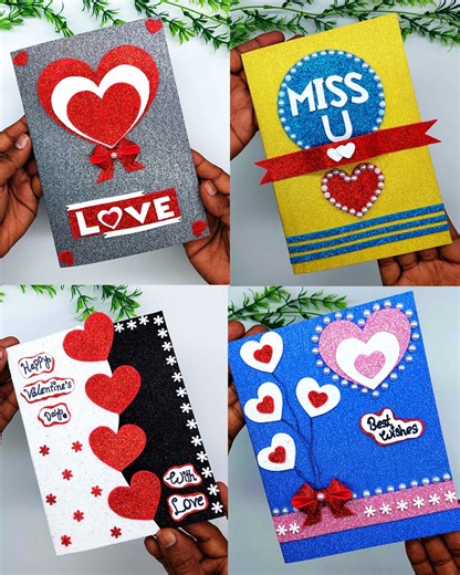 2K views · 76 reactions | reate heartfelt connections with a handmade valentine card. Express love through valentines cards diy and hand-made valentines gifts, crafting unforgettable moments. #giftcards #gift #valentines | Origami Art & Crafts | Facebook