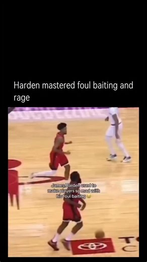 Sportsmanship on Instagram: "James Harden didn’t just master foul baiting - he mastered rage baiting too. At his peak, he knew exactly how to weaponize the rulebook and human emotion at the same time, turning solid defense into whistles and calm opponents into boiling messes. The rip-throughs, arm hooks, and head snaps weren’t just about getting to the line; they were about control Harden made defenders feel helpless, had them arguing with refs, slamming the ball, and spiraling mid-game. He wasn