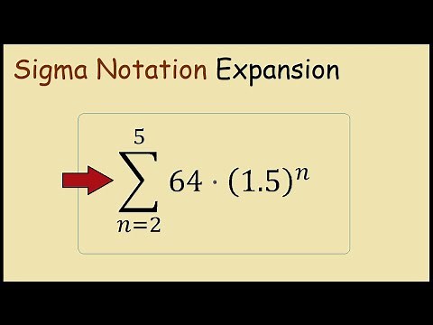 Sigma Notation How to Read (Example)