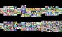 Mix of 6 videos from youtube : All MLP Episodes Played At Once