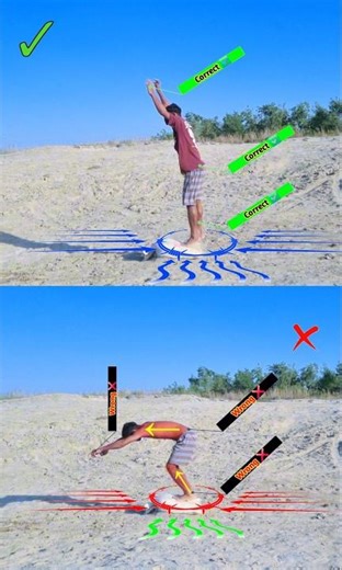 Frontflip Tutorial 🔥 → Clean Landing Like a PRO #shorts luckyflyking