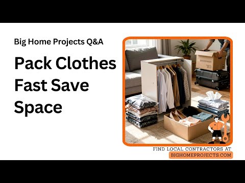 Wardrobe Boxes Outfit Packing Vacuum Bags Guide