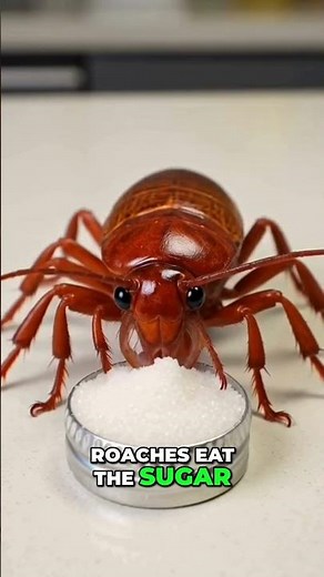 Cockroach Control: DIY Baking Soda & Sugar Hack! #cockroachkiller