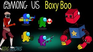 among us VS 盒子怪boxyboo
