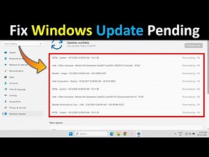 How to Fix Windows Update Download Pending Problem in Windows 11