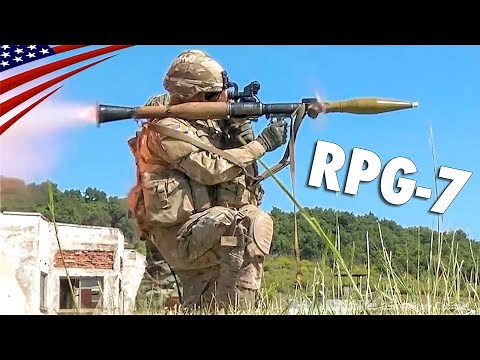 American Soldiers Fire RPG-7s