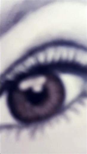 A simple brown eye drawing✨️ #drawing #art #eyeDrawing #realisticeye #sketch #shorts