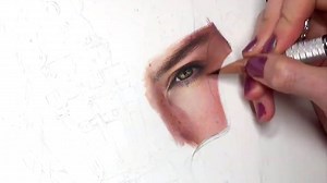 Drawing Daisy Ridley as Rey in Star Wars The Force Awakens by Heather Rooney Art Materials: Caran d'Ache Luminance colored pencils YouTube Drawing Video: https://youtu.be/mn0Nj4lIJOw ... | DRAWING PENCIL