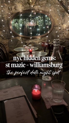 inspo for your next Friday or Saturday date night or night out with the girlies #nyc #jazzclub #datenight #hiddengems #nightout