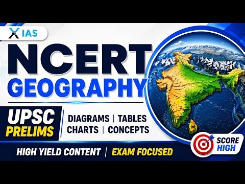 UPSC बार-बार यहीं से Questions पूछता है! 🔥 | NCERT Geography Charts & Diagrams #upsc #upsc2026
