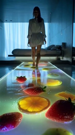 😱🔥'' jelly bed walking asmr the girl💀🤡🤡😼🔥