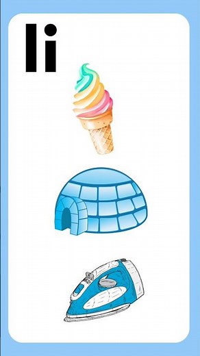 Letter I alphabet| I for icecream| I got iggloo| I for iron #abcsong #eductaionalvideosfortodllers