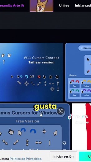 Cambia el cursor de Windows a tu estilo
