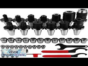 VEVOR Collet Set CAT40 ER32 CAT40 ER16 Spring Steel Collet Chuck Tooling Review