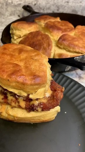 Homemade Biscuits Recipe with Kitchen Appliances