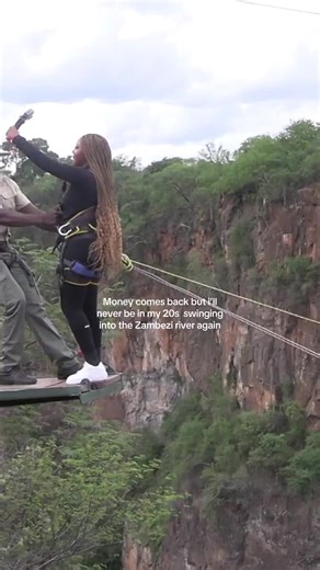 Swinging into the Zambezi River Adventure
