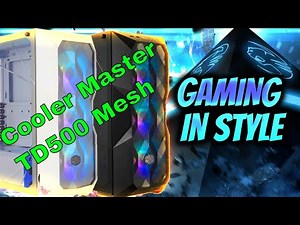 High Airflow, ARGB Fans, Unique Design - TD500 Mesh