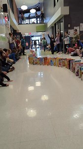 6.5K views · 60 reactions | Cereal Box Domino Day is truly the BEST. Thank you to our awesome fifth grade for organizing this fun event every year and thank you to all who donated! Boxes will go to the State College Food Bank and the SCASD Helping Hands Pantry. ❤️ | Corl Street Elementary School | Facebook