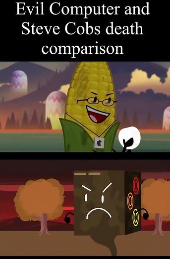 Evil Computer and Steve Cobs death comparison (read description)