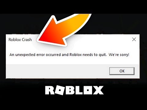 How to Fix Roblox Crash "An Unexpected error Occurred"