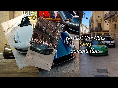 Vertical Car Clips Compilation for edits | Free Car Clips