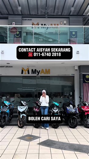 Nak survey motor bayar bulan tanpa deposit? Kami ada. 😉 Cepat PM kami sekarang! #myammotorsports #myansuranmudah #motorbayarbulan #motortanpadeposit