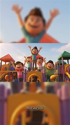 Jump, Clap & Stomp! 🕺 Actions Song for Kids | Move With Me