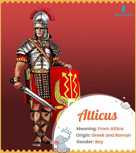 Atticus Name Meaning, Origin, History, And Popularity