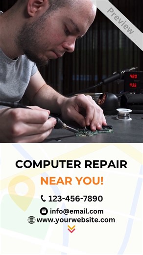 Computer Repair Marketing Video | Computer Repair Promo Video for Social Media
