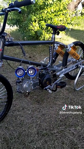 BMX125 with Dual Carburetor Setup | Motorbike Modification
