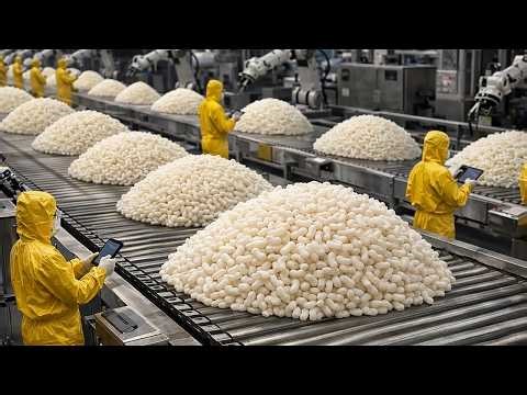 This is How Puffed Rice is Produced in The USA Factory: How Oldest Puffed Rice Factory Makes