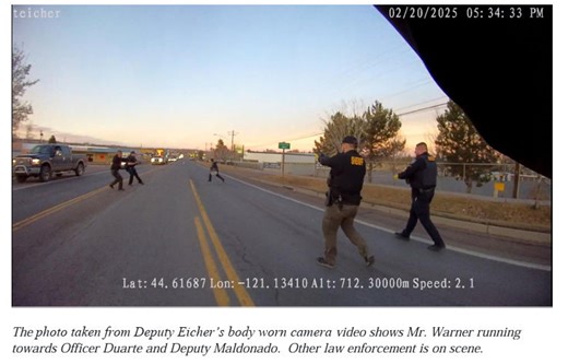 Oregon Department of Justice finds Jefferson County sheriff's deputy was justified in fatal Madras shooting
