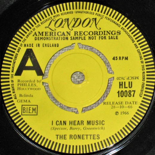 The Ronettes - I Can Hear Music