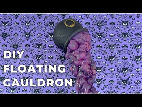 Make a Floating Cauldron for Halloween | SO Easy and Fun!