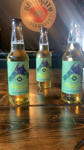 In the Upcide Down 🍍 Things feel a little Strange when pineapple flips the script. Sweet, bright, and refreshingly unexpected. Upcide Down is your sign to step into the upside down (glass first). One sip and you’ll know. **We transitioned from bottles a few years ago to cans** #StrangerThingsSeason5 #pineapple #strangerthings | Bull City Ciderworks - Lexington