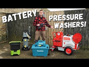 Battery Powered Pressure Washers - I AM SHOCKED! What’s Your Thoughts?