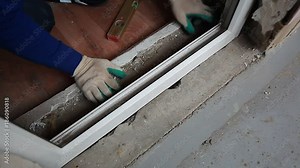 installation of a new window in the apartment