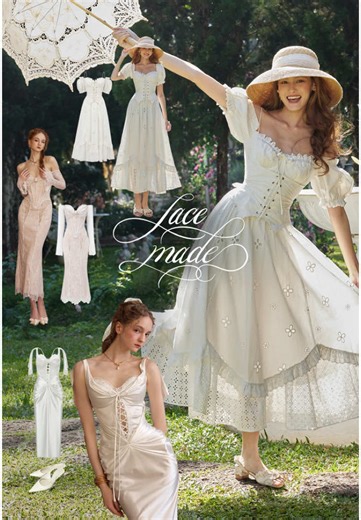 🤍First love white dress — 3 different styles to fall in love with! 💕 #Lacemade #FirstLoveDress #WhiteDress #OOTD #DreamyFashion #FairyTaleVibes #PrincessStyle #VintageDreams #StyleInspo #FashionTok #DressUp #PastelFashion #Fashionista #DressInspo