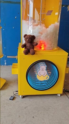 Teddy bear stuffing machine for DIY build and stuff your own bear animals in workshop/store/shop