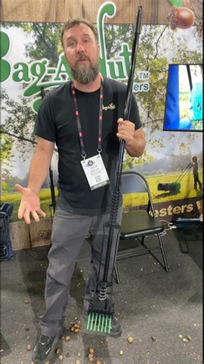 This Nut Picker-Upper Just Makes Sense! #tradeshow #trees #tools #diy | That Fix It Guy