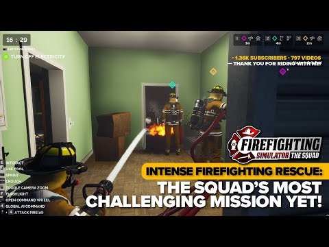 Intense Firefighting Rescue: The Squad’s Most Challenging Mission Yet!