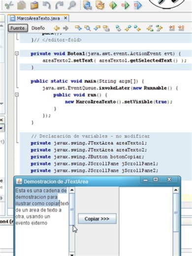 JTextArea en Java (NetBeans) #textarea #java #netbeans #programacion #armandocircuitos