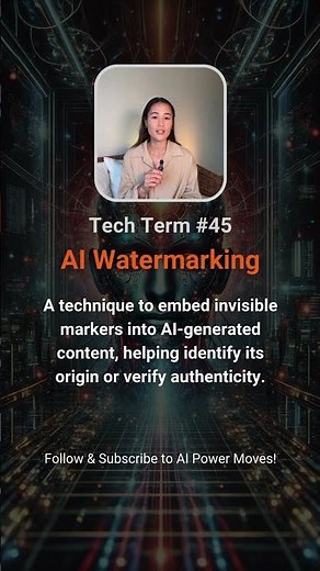 What is AI Watermarking?