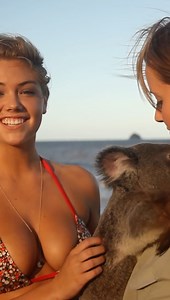 Kate Upton 🤝Koala Bears | Sports Illustrated Swimsuit