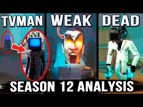 TV MEN ARE SPIES? Episode 36-38 Analysis | Season 12 All Secrets & Easter Eggs Theory & Lore