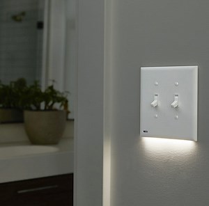 SwitchLight for Double Gang Light Switches | Lighted Wall Plates
