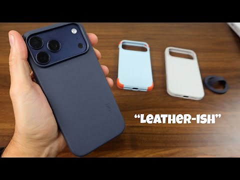 MOFT iPhone 17 Pro Max Case with MOVAS Vegan Leather : Snap Case