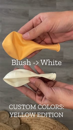 Mustard Yellow Balloon Tutorial